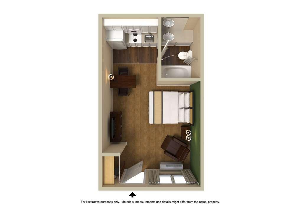 Extended Stay America Select Suites - Greensboro - Wendover Ave - Big Tree Way Pokoj fotografie