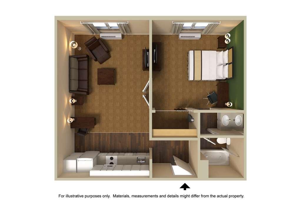 Extended Stay America Select Suites - Greensboro - Wendover Ave - Big Tree Way Pokoj fotografie